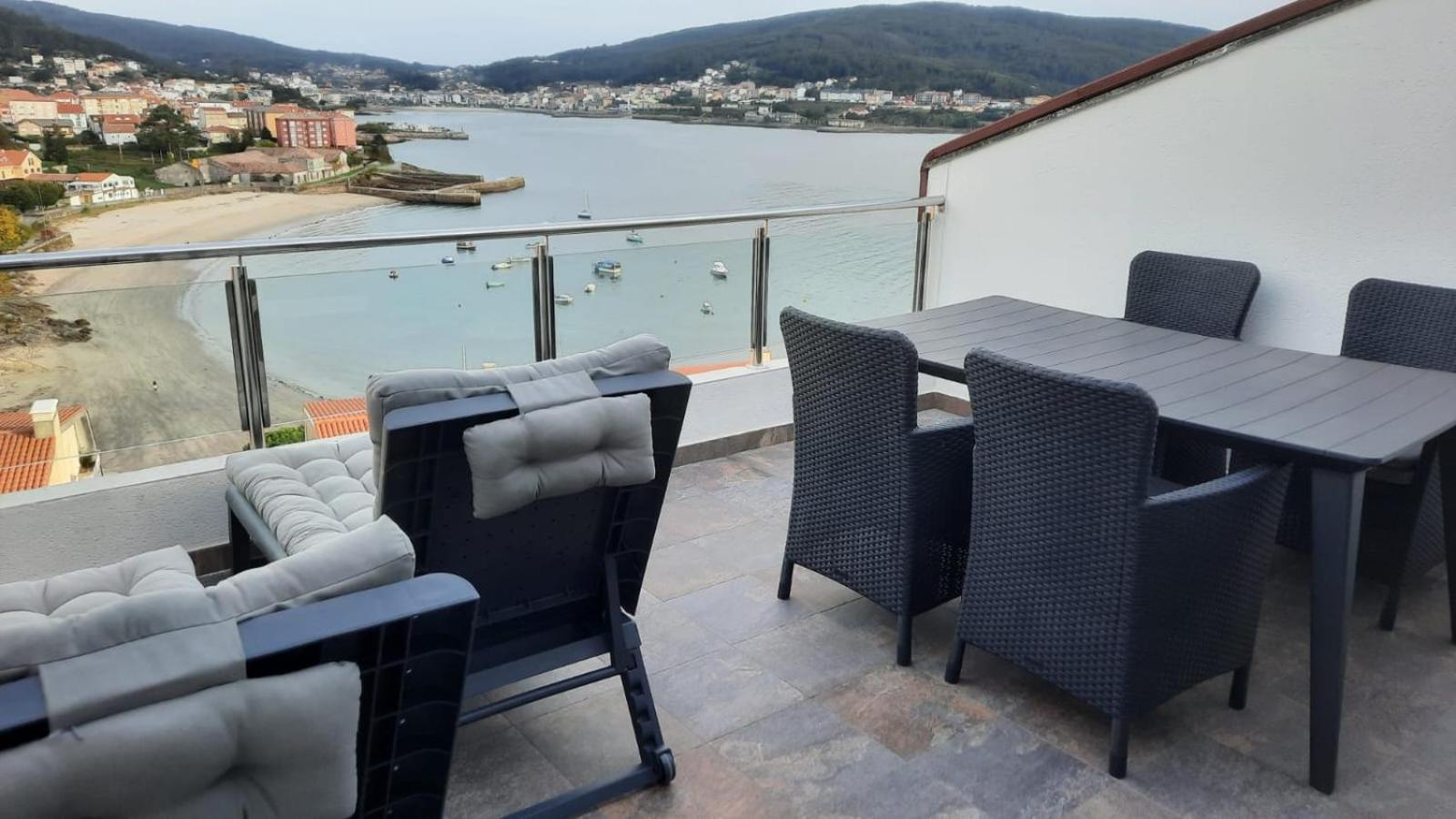 Apartamento A Estrenar Con Vistas Naroa Corcubión Kültér fotó